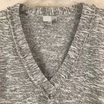 14th & Union  gray V-neck tunic sweater XL Photo 1
