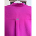 FIGS  Rafaela Oversized Electric Orchid Pink PO 2325 Scrub Top Size XS Photo 4