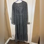 Cost Plus World Market Black and Gray Long Sleeve Dress Size undefined Photo 5