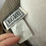 Ecru Vintage Plaid Skirt Photo 5