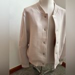 Dynamite NWT  Anywhere Scuba‎ Bomber Jacket Cream Women’s XL Photo 4