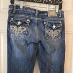 Twelve K Y2K Rhinestone Jeans Women's Size 9 Low Rise Vintage 12K Embellished Blue Photo 3