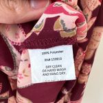 Show Me Your Mumu NWT  Brynn Blouse Vino Vine, Sz S Photo 4