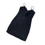 Lac Bleu  Sexy Bustier Denim Mini Dress, Sz S Photo 5