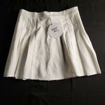 Princess Polly  Rosella Pleated Mini Skirt‎ White NWT 6 Photo 3