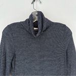 Lou & grey  Turtle Neck Long Sleeve Shirt Woman’s XS Navy Blue Photo 1