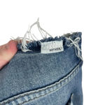 Mother Denim The Dazzler XYZ Double Fray Straight Jeans Helter Skelter Size 27 Blue Photo 13