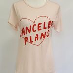 MICHELLE by Commune NWOT ‘Canceled Plans’ Graphic Tee Photo 0