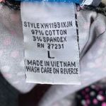 Vintage y2k Aqua Blues Pink & Black Polka Dot Sleeveless Bow Accent Mini Dress L Size L Photo 6