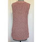 Ella Moss  Womens Sweater Tank Coral Flames Size Large Photo 1
