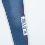 ZARA ‎ Will Be Serious Slouchy Patched Jeans Sz 6 Photo 5