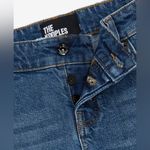 The Kooples Low Rise Bootcut Jeans in Blue Women's Size 29 NWT Button Fly Photo 2