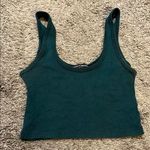 Brandy Melville  green crop top Photo 0