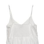 NEW La Ligne Beatrix White Cotton Silk Blend Tiered Midi Dress Womens XL NWT Photo 9