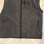 BCG extreme Women’s Grey & Black Fleece Zippered Vest Gray Size L Photo 2