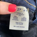 Hudson Jeans Hudson Back Flap Dark Wash Boot Cut Jeans Photo 4