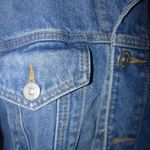 Wrangler Jean Jacket Coat Vintage Medium Blue Denim Button Closures Pockets Photo 8
