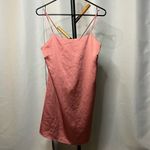 Cotton Candy LA Pink Satin Slip Mini Dress Medium Photo 6