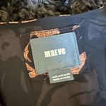 Anthropologie  Maeve Mirabilis Batwing Kimono Sleeve Knee Length Dress Brown Sz 2 Photo 5