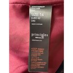 Principles by Ben di Lisi Plaid Midi Trench Coat UK Size 14 US 10 Purple Photo 7