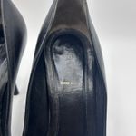Fendi  Size 37‎ Women's Leather Pumps in Black Photo 6