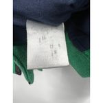 Sea New York Green Black Perforated Leather Zip Up Blazer Jacket Size 4 Photo 2