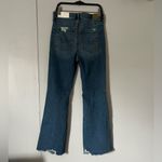 American Eagle Outfitters Ripped Wide Leg Blue Jeans Photo 1