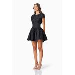 Elliatt NWT  Amberwing Petal Mini Dress Black Corset Belt‎ Sz Small $358 Photo 3