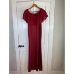 Burgundy Lace Off Photo 2