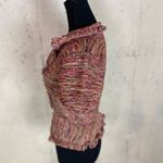 Anthropologie #529  JAMES COVIELLO Cropped Chunky Sweater Photo 4
