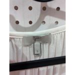 Joie  White Lace Trimmed Tassel V Neck Long Sleeve Bohemian Mini Dress Size S Photo 3