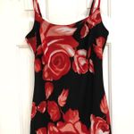 Jonathan Martin Jonathon Martin Red/Black Floral Dress 7 Photo 2