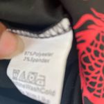 SheIn black red dragon cropped tank top shirt Photo 3