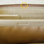 Coach Darcy Sand Bow Accordion Zip Continental Wallet Photo 6