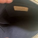 Martina Mori Tan Genuine Leather Floral Embellishment Wristlet Girly Feminine Photo 3