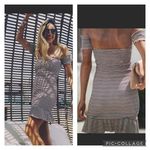 VICI  smock style off the shoulder Americana dress Photo 1