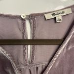 Madewell  Short Sleeve Velvet Top Photo 2