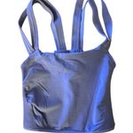 Free People FP Movement On The Radar Longline Bra Electric Cobalt M/L Photo 4