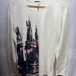 Kingdom Couture Disney Castle Cream Sweater Photo 0