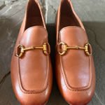 Paul Green  Daphne Flat Cognac Leather Size 6.5‎ New With Box Photo 0