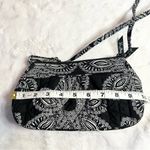 Vera Bradley Black & White Blanco Bouquet Boho Quilted Crossbody Bag Small Purse Photo 9