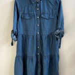 TRIBAL jeans tiered denim Jean dress Photo 4