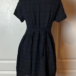 VINTAGE BLACK CHECKERED BABY DOLL TWO WAY DRESS Photo 2