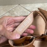 Madewell The Emmalee Sandal Brown Leather Platform Quilted Strappy Size 9 Photo 7