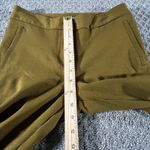 Betabrand  Mustard Dot Cigarette Skinny Yoga Dress‎ Pants Size Small Zip leg Hem Photo 9