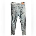 Lucky Brand  Light Wash Ankle Cheville Skinny Distressed Jeans - Size 4 Photo 2