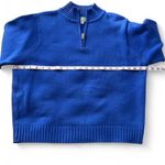 Vintage Mark, Fore & Strike Royal Blue Quarter Zip Sweater, Women's Size M Size M Photo 6