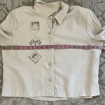 Vintage 80’s 90’s neutral embroidered boho cottage Photo 4