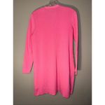 Talbots petite Barbie pink pocket long knit cardigan MP #671 Photo 5