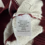 SO Sweater vest small oversized knit pull over sweater layering preppy equestrian Photo 6